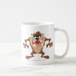 Taz posant 14 tasses