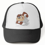 Taz spinning fast trucker hat