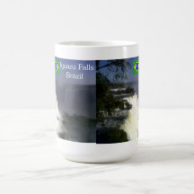 Taza con las Cataratas de Iguazu, Iguazu Falls mug