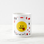 Taza personalizada con el smiley lengua de tuenti