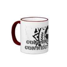 Taza sucia del campanero de la frontera