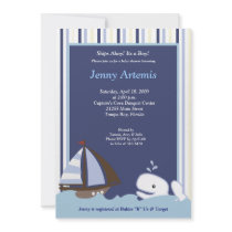 {TBA} Ahoy Mate Sailboat Boat Nautical Baby Shower