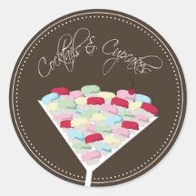 {Tba} Autocollants de cocktails et de petits gâtea