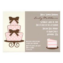 {TBA} Chic Pink & Brown Invitation