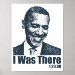{TBA} I WAS THERE! Obama Inauguration History Print