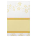 [TBA] Yellow Flowers stationery
