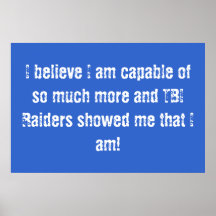 TBI Raiders Poster
