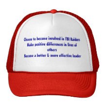 TBI Raiders promotional item #1 Hats