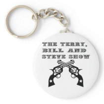 TBS - Six Shooter Logo Keychains