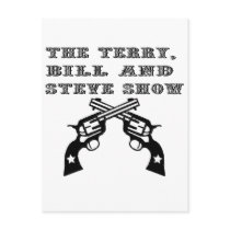 TBS - Six Shooter Logo Post Cards