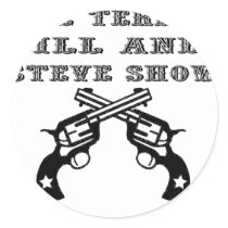 TBS - Six Shooter Logo Sticker
