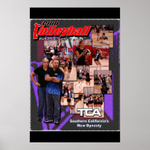 TCA Club Volleyball MAG Cover Poster