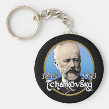 Tchaikovsky Keychain
