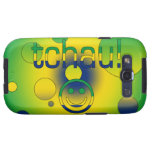 Tchau! Brazil Flag Colours Pop Art