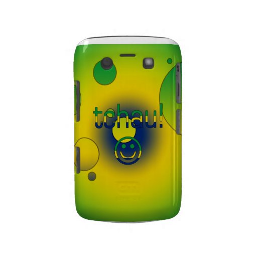 Tchau! Brazil Flag Colours Pop Art Blackberry Cases