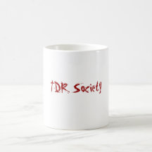 TDR Society Mugs