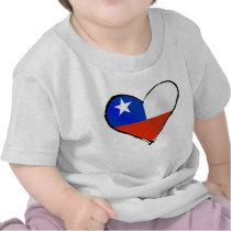 Te Amo Chile Chilean love and pride Tee Shirts