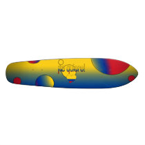 ¡Te Quiero! Colombia Flag Colours Pop Art