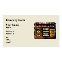Tea and Coffee Business Card