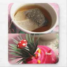 Tea and Cupcakes Mousepad