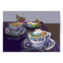 tea anyone? greeting card