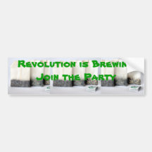 tea_bags, tea_bags, tea_bags, Revolution is Bre... Bumper Sticker