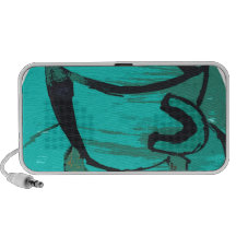 tea cup in green mp3 speakers