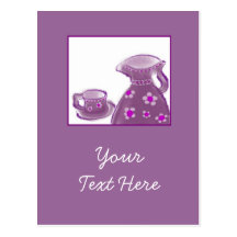 Tea For One Post Card