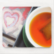 tea in love mouse pads