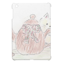 Tea Kettle Kitten iPad Mini Cases