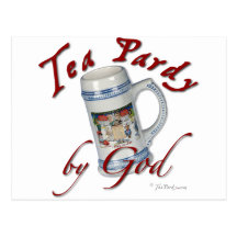 Tea Pardy by God Post Cards