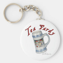 Tea Pardy Key Chains