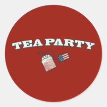 Tea Party Arc Stickers
