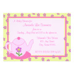 Tea Party/ Baby Shower Invitations