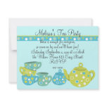 Tea Party Bedotted invitations