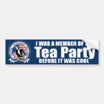 TEA PARTY bumper sticker