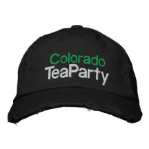 Tea Party by SRF Embroidered Hat