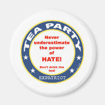 Tea Party ExPat Magnet