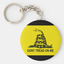 Tea Party Flag Keychain