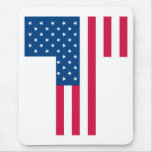 Tea Party Flag Mouse Pad