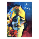 Tea Party Invites Elegant / Chic Vintage Look