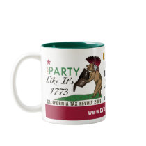 Tea Party Like It's 1773 - Repeal New Taxes Mug