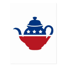 Tea Party Logo Postcard