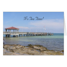 Tea Party/Luncheon Shower Invitation Greeting Cards