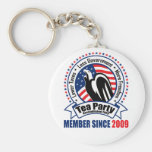 Tea Party - Member Since 2009 Keychains