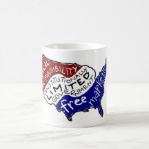 Tea Party Mission Statement Mugs
