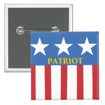 TEA PARTY PATRIOT BUTTON