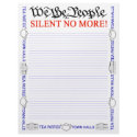 Tea Party Patriot Customizable Letterhead