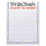 Tea Party Patriot Customizable Letterhead
