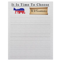 Tea Party Patriot Customizable Letterhead